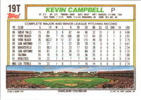 1992 Topps Traded Kevin Campbell #19T