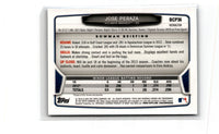 2013 Bowman Chrome Prospects Blue Wave Jose Peraza #BCP36