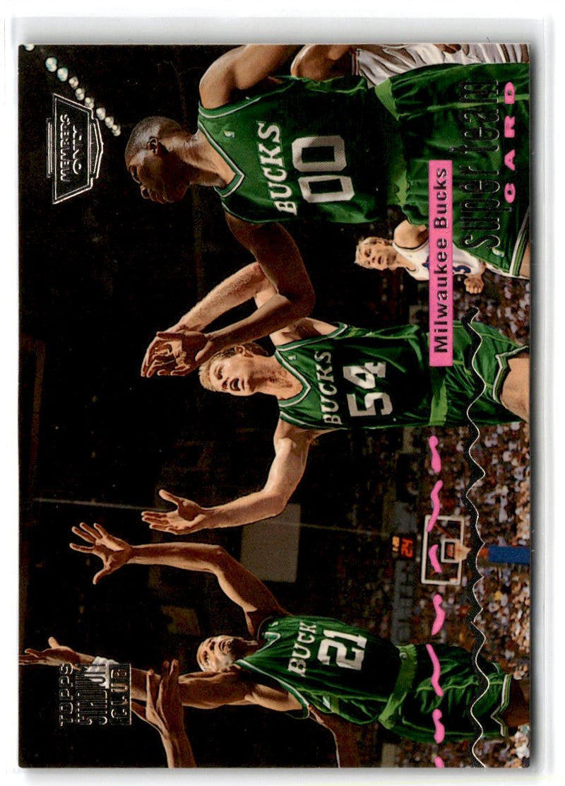 1993 Stadium Club Super Teams Members Only Milwaukee Bucks