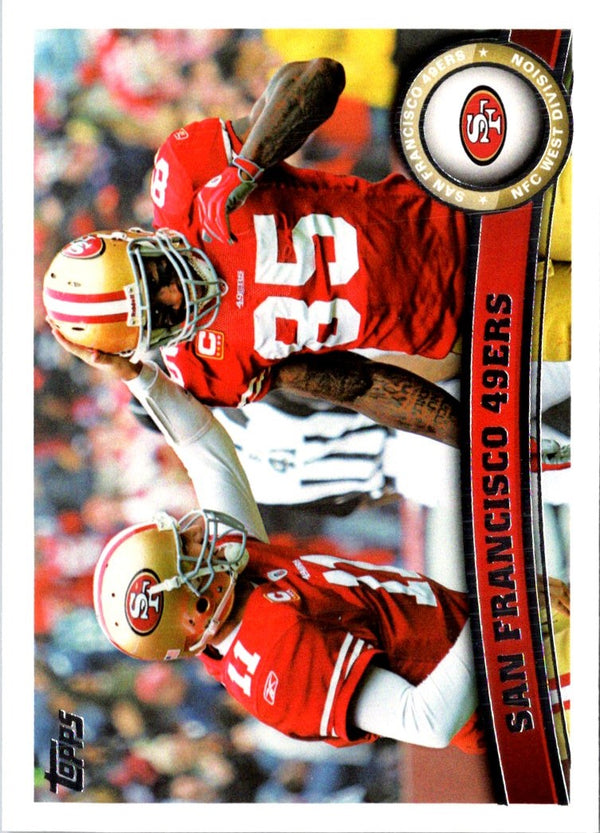 2011 Topps San Francisco 49ers (Alex Smith/Vernon Davis) #288