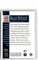 2001 Upper Deck Minors Centennial Willie McCovey
