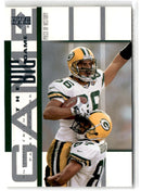 2002 UD Piece of History The Big Game Antonio Freeman