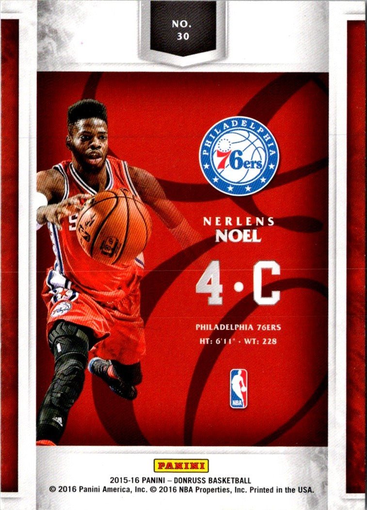 2015 Donruss Elite Extra Edition Nerlens Noel