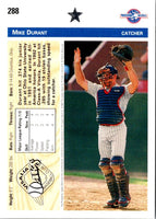 1992 Upper Deck Minors Mike Durant #288