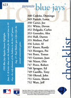 1996 Collector's Choice Joe Carter #423