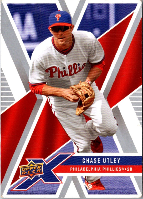 2008 Upper Deck X Chase Utley #77