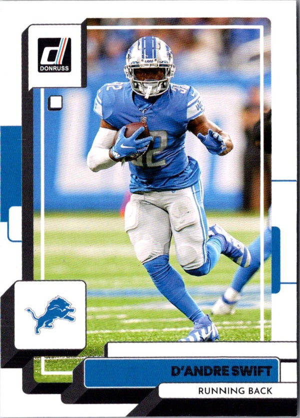 2022 Donruss Blue Press Proof D'Andre Swift #89