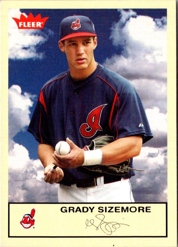 2005 Fleer Tradition Grady Sizemore #136