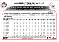 2022 Topps Update Andrelton Simmons #US87