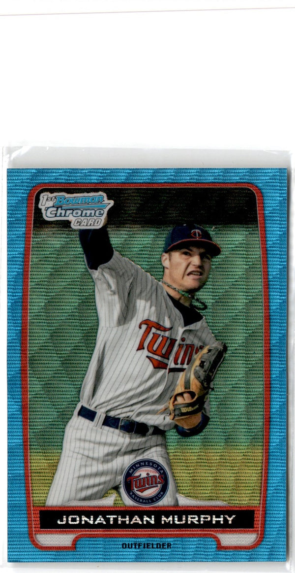 2012 Bowman Draft Picks & Prospects Chrome Jonathan Murphy #BDPP137