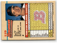 1992 Bowman Trevor Wilson #119