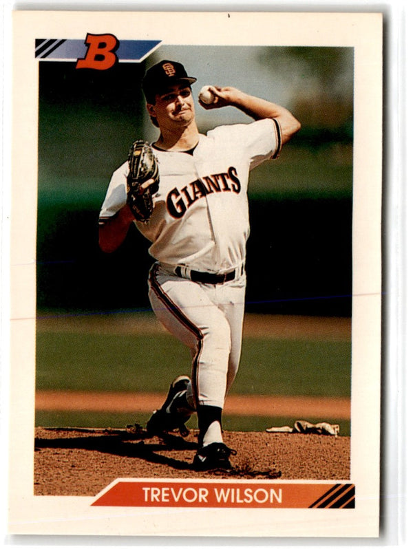 1992 Bowman Trevor Wilson #119