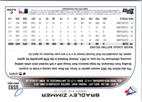 2022 Topps Update Gold Foil Bradley Zimmer #US93