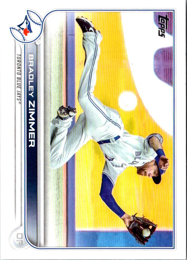 2022 Topps Update Gold Foil Bradley Zimmer #US93