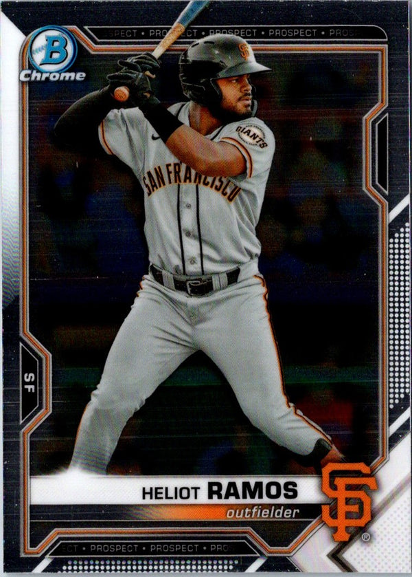 2021 Bowman Draft Chrome Heliot Ramos #BDC-137