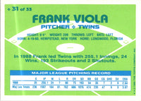 1989 Topps Hills Frank Viola #50