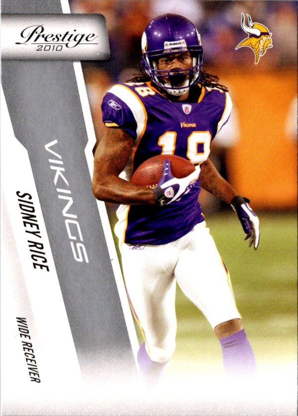 2010 Panini Prestige Sidney Rice #112