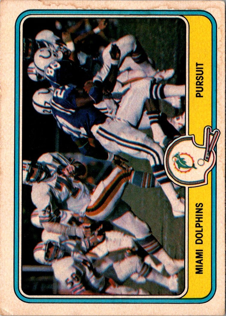 2017 Panini Stickers Miami Dolphins Logo