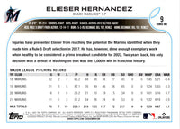 2022 Topps 1st Edition Elieser Hernandez #9