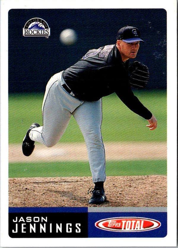 2002 Topps Total Jason Jennings #464