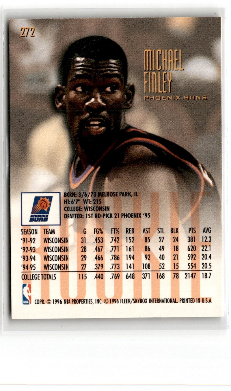 1996 Fleer Michael Finley