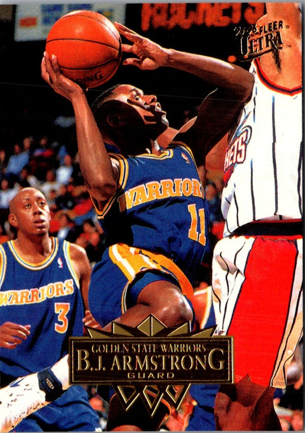 1996 Fleer European B.J. Armstrong #215