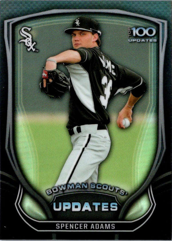 2015 Bowman Chrome Scouts Update Spencer Adams #BSU-SA