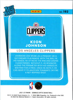 2021 Donruss Optic Choice Red & Green Keon Johnson #192