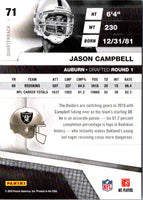 2010 Panini Absolute Memorabilia Retail Jason Campbell #71