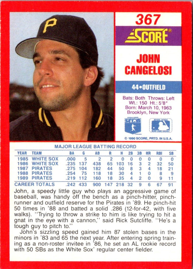 1990 Score John Cangelosi