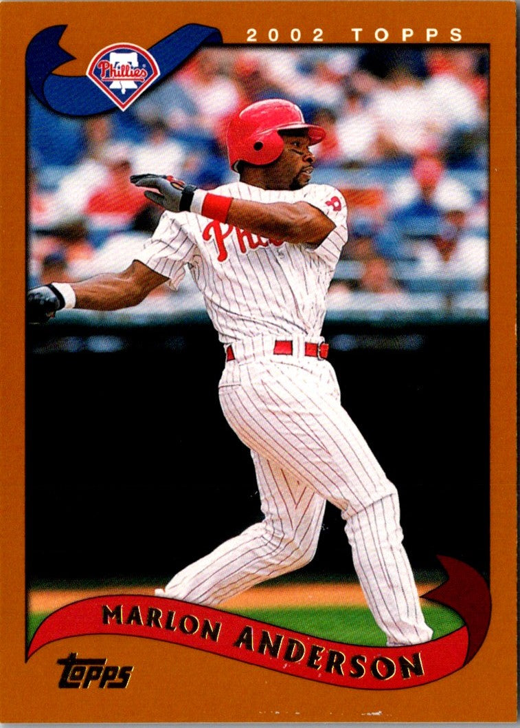 2002 Topps Marlon Anderson