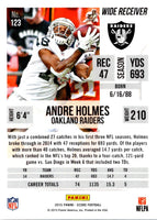 2015 Score Scorecard Andre Holmes #123
