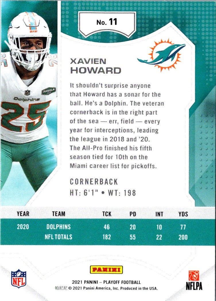 2021 Panini Playoff Xavien Howard