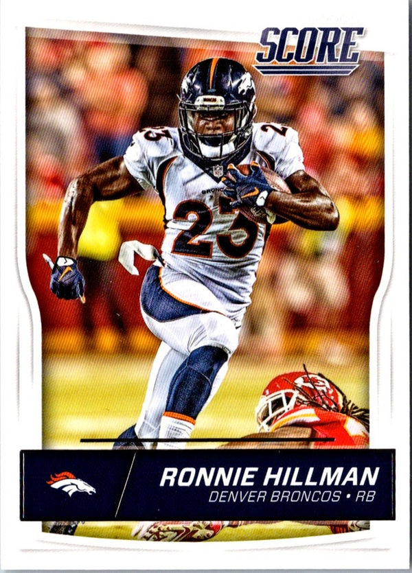 2016 Score Scorecard Ronnie Hillman #98