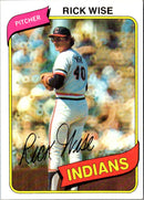 1980 O-Pee-Chee Rick Wise