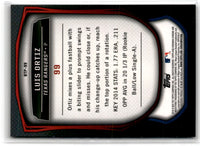 2015 Bowman Scouts Top 100 Luis Ortiz #BTP-99
