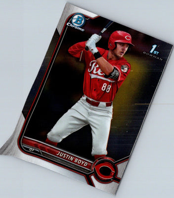 2022 Bowman Draft Baseball Chrome Justin Boyd #BDC-13 Rookie