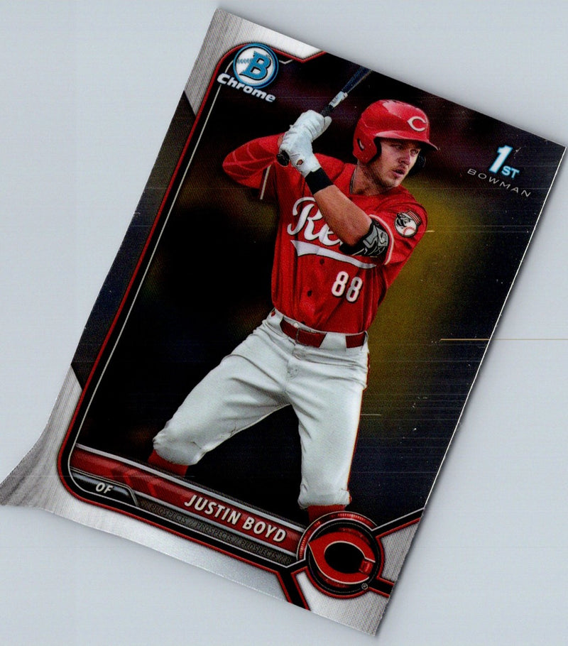 2022 Bowman Draft Baseball Chrome Justin Boyd