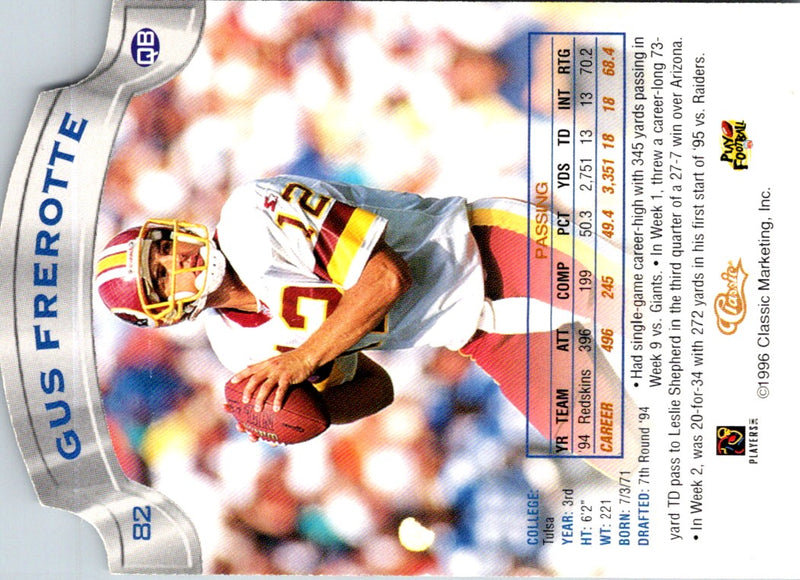 1996 Pro Line DC III Gus Frerotte