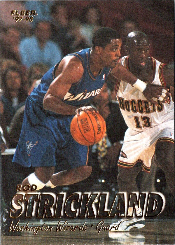 1997 Fleer Traditions Rod Strickland #224