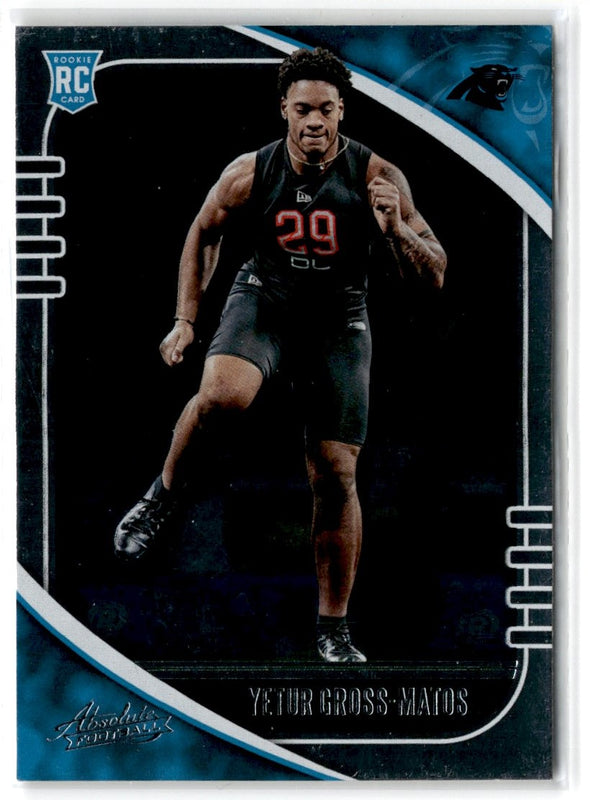 2020 Panini Absolute Blue Yetur Gross-Matos #199