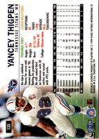 1999 Fleer Tradition Yancey Thigpen #135