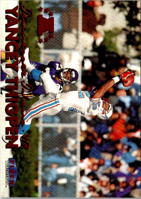 1999 Fleer Tradition Yancey Thigpen #135