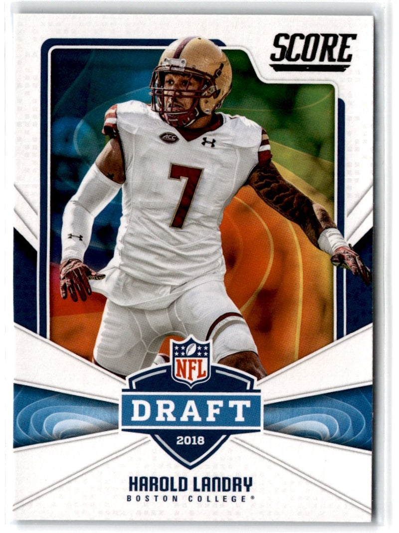 2018 Score NFL Draft Harold Landry