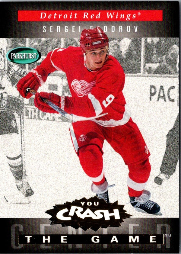 1994 Parkhurst You Crash The Game Gold Sergei Fedorov #G7