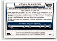 2012 Bowman Draft Picks & Prospects Chrome Kevin Plawecki #BDPP18 Refractor
