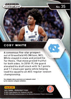 2021 Panini Prizm Draft Picks Blue Coby White #35