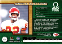 1999 Fleer Tradition Derrick Alexander #25