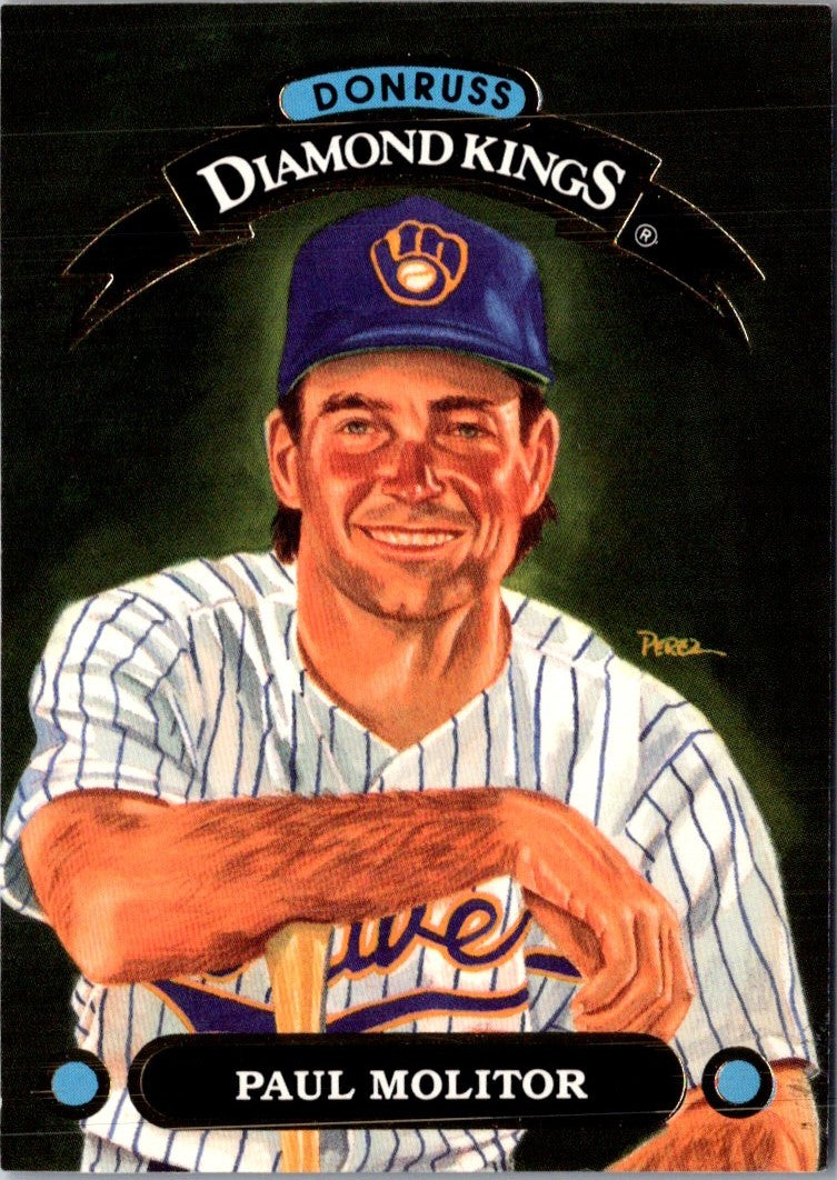 1992 Donruss Diamond Kings Paul Molitor