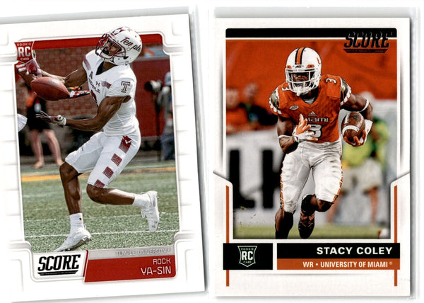 2017 Score Rookie Stacy Coley #408